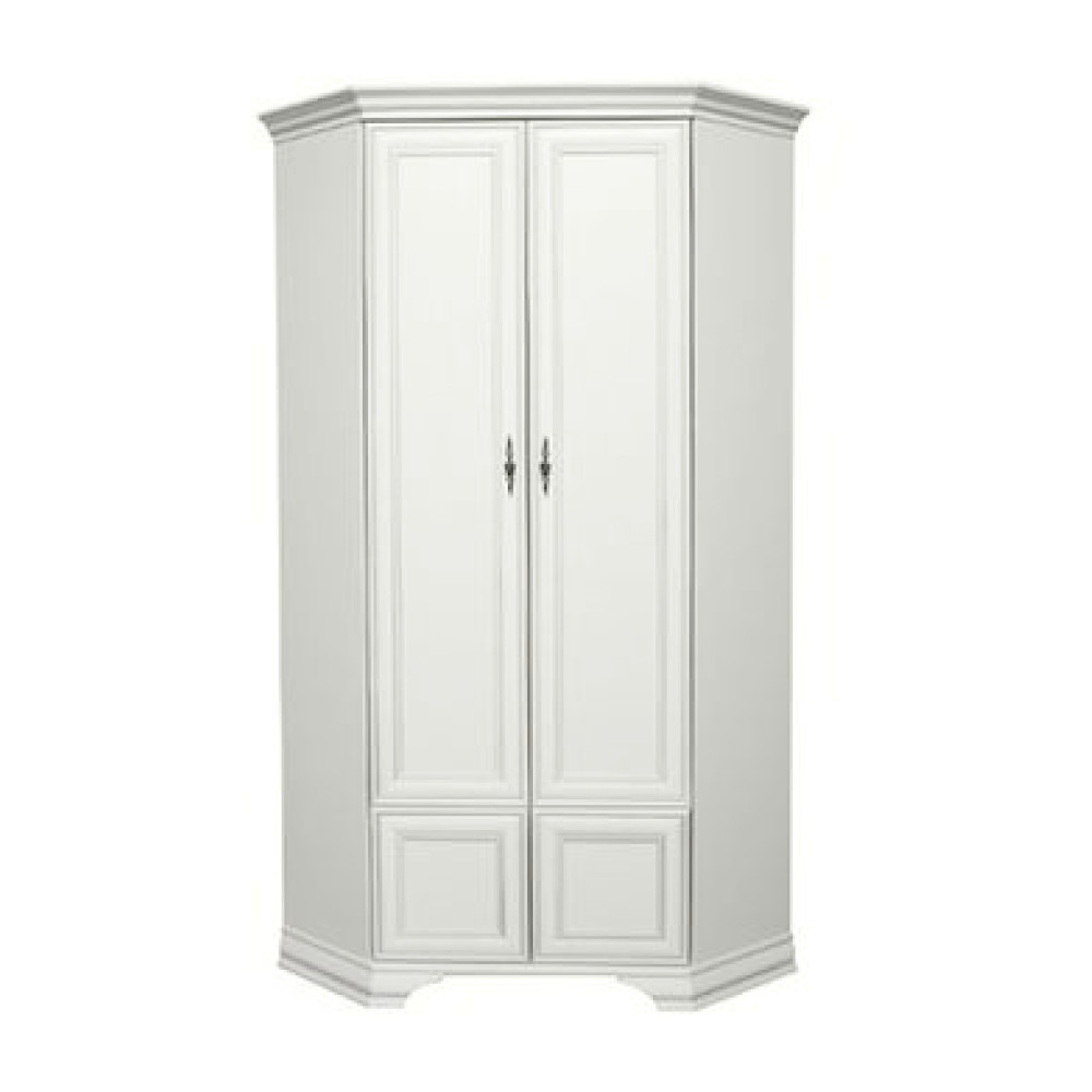 Sarokszekrény, alpesi fehér, KENTAK SZFN2D (RP)