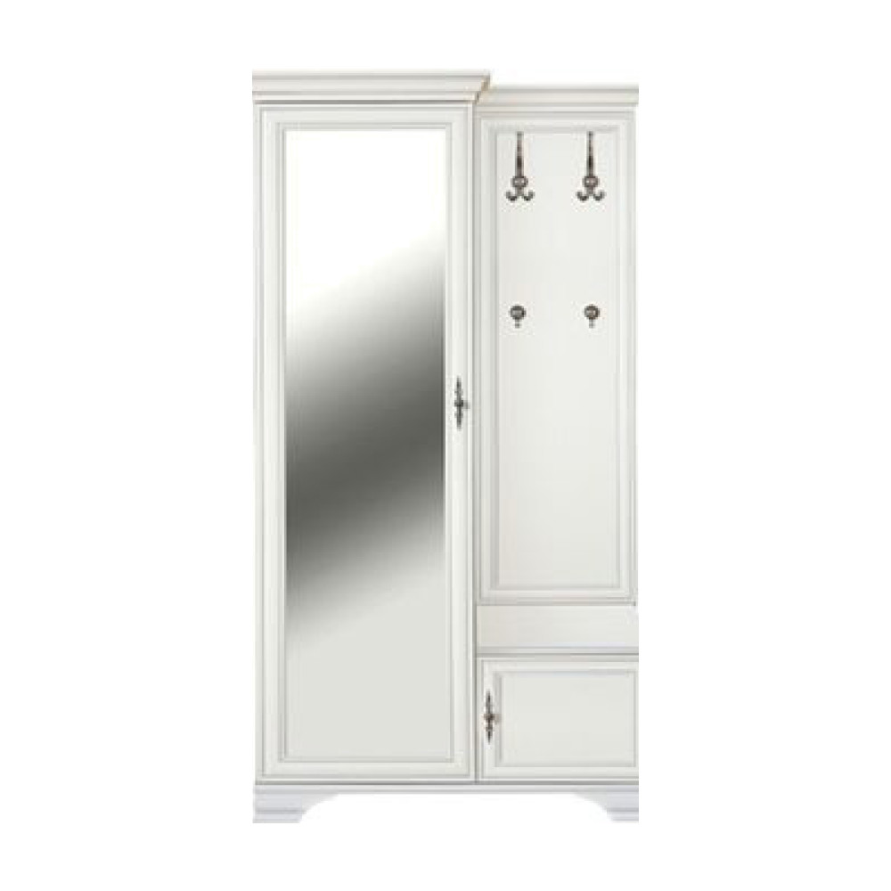 Előszobai szett, alpesi fehér, balos, KENTAK PPK110L (RP)
