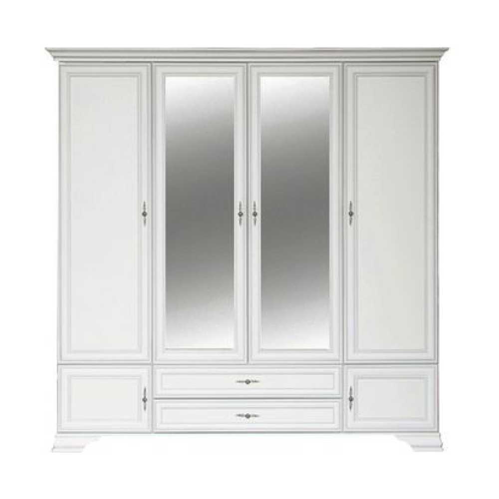 Szekrény, alpesi fehér, KENTAK SZF6D2S (RP)