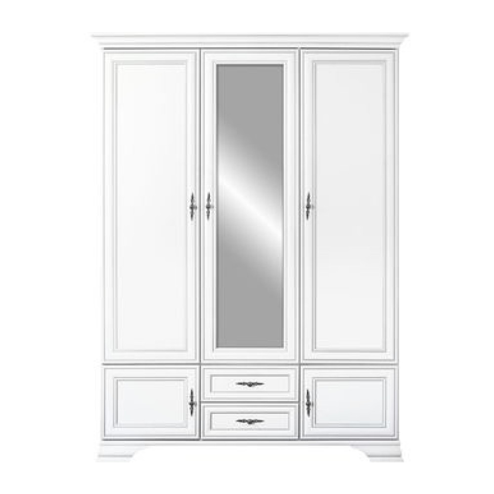 Szekrény, alpesi fehér, KENTAK SZF5D2S (RP)