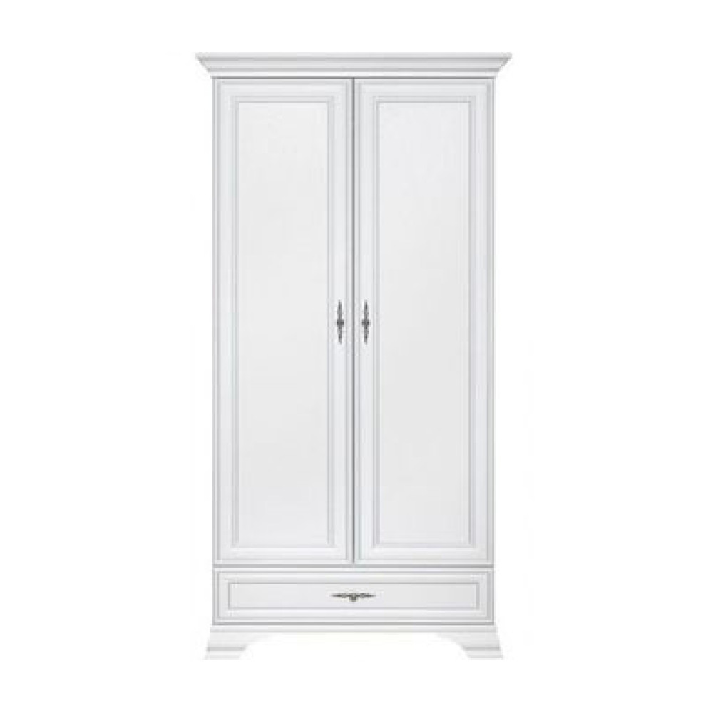 Szekrény, alpesi fehér, KENTAK SZF2D1S (RP)