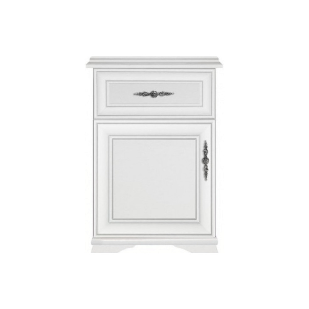 Komód, alpesi fehér, KENTAK KOM1D1SL/P (RP)