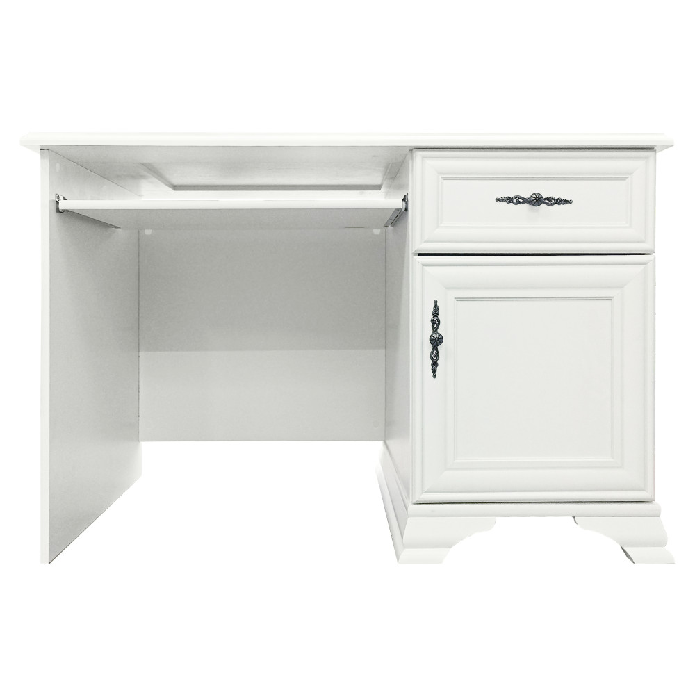 PC-asztal, alpesi fehér, KENTAK BIU1D1S (RP)