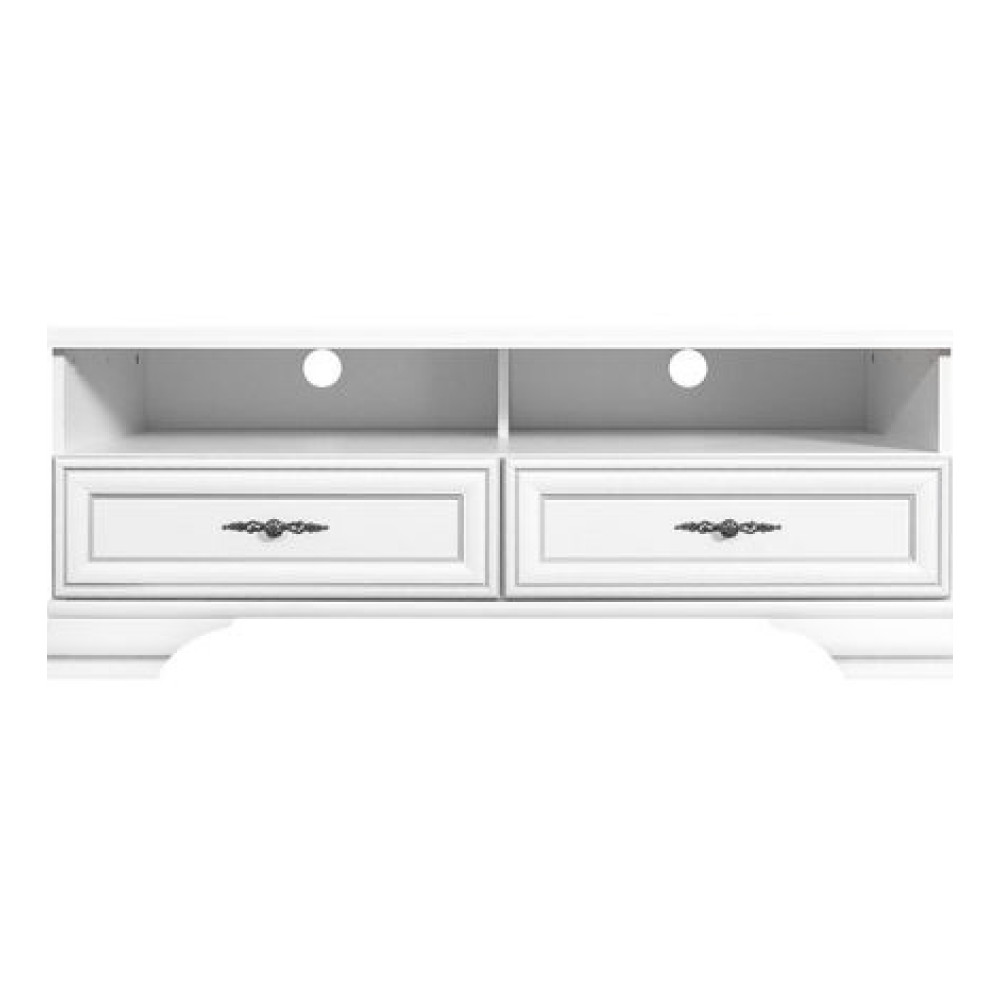 TV-asztal, alpesi fehér, KENTAK RTV2S (RP)