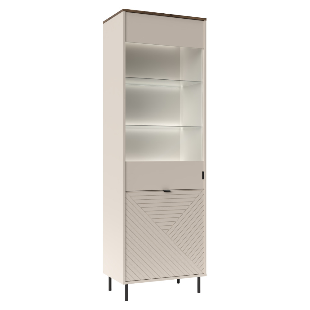 Vitrin, kasmír/castello tölgy, EYCO 1D1W (RP)