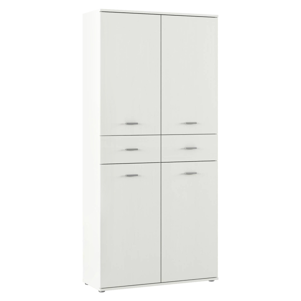 Cipősszekrény/állvány, fehér, VILOT (RP)