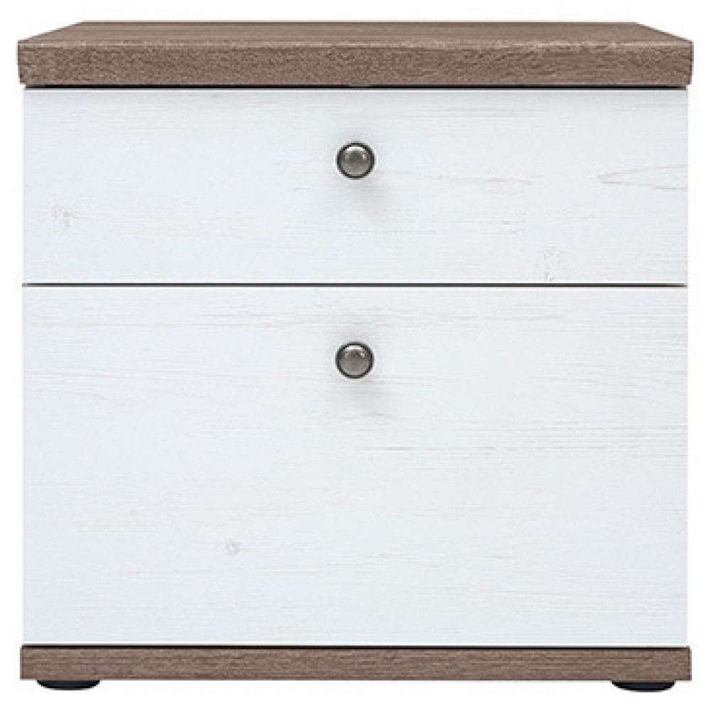 Éjjeliszekrény, canyon fenyő/sonoma trüffel tölgy, TEINA KOM2S (RP)