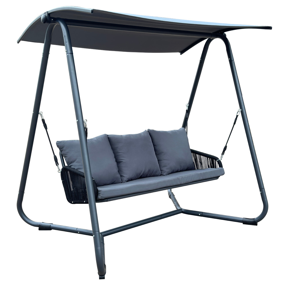 Kerti hinta, szürke/sötétszürke, JAIRA (RP)