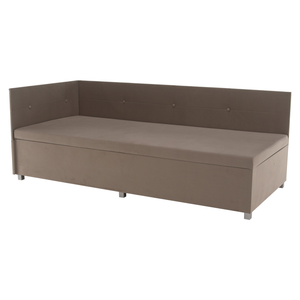 Heverő tárolóhellyel, bézses szürke, AURIA UNI (RP)