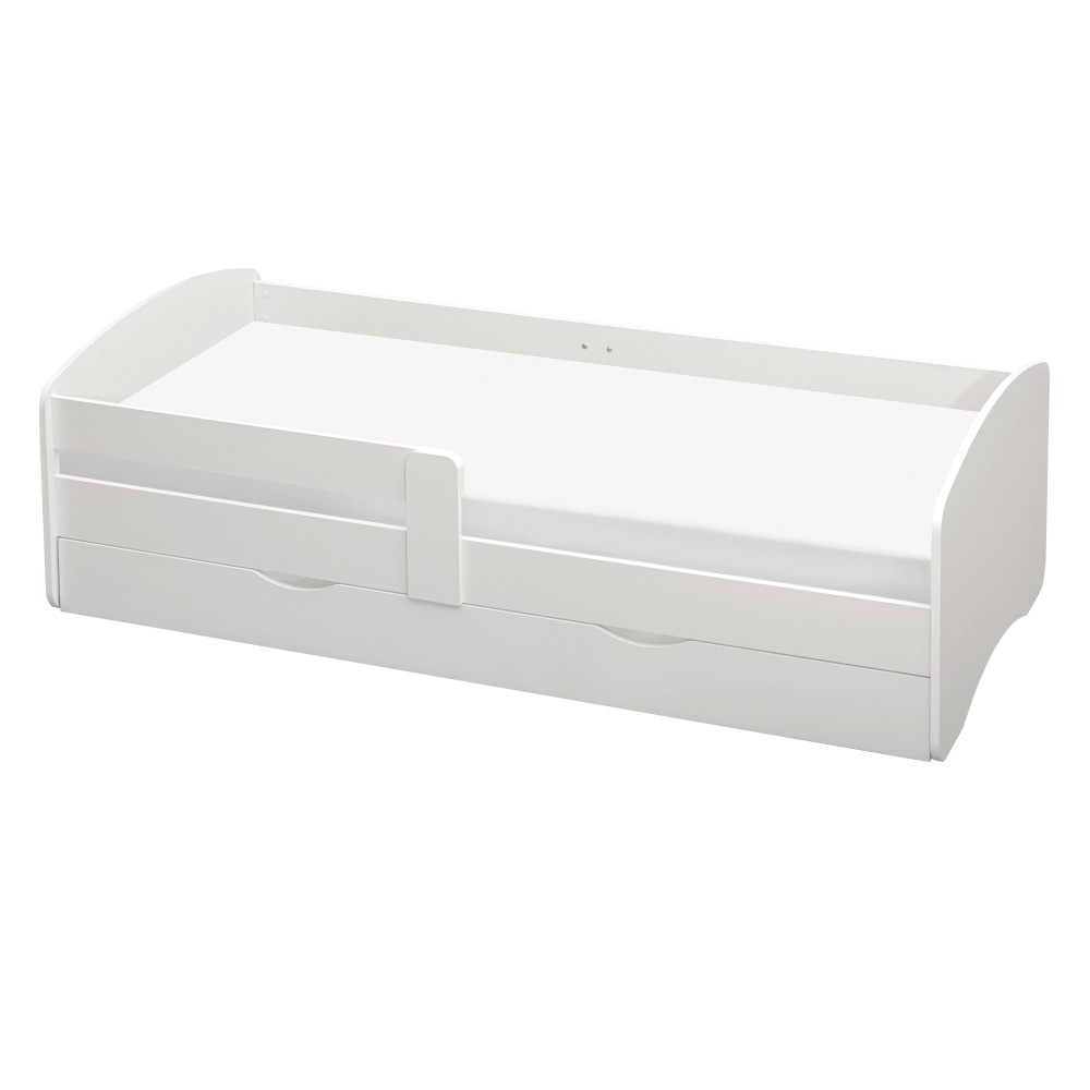 Ágy ráccsal és tárhellyel 80x160, fehér, COCOLINO (RP)