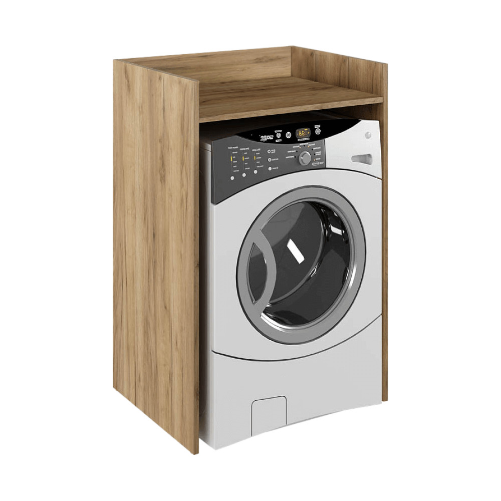 Szekrény mosógéphez, artisan tölgy, VOJTO (RP)