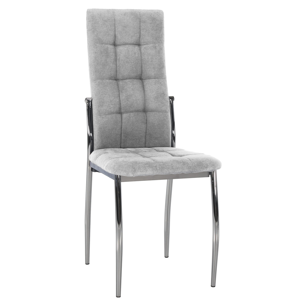 Szék, szürke szövet/fém, ADORA 2 NEW (RP)