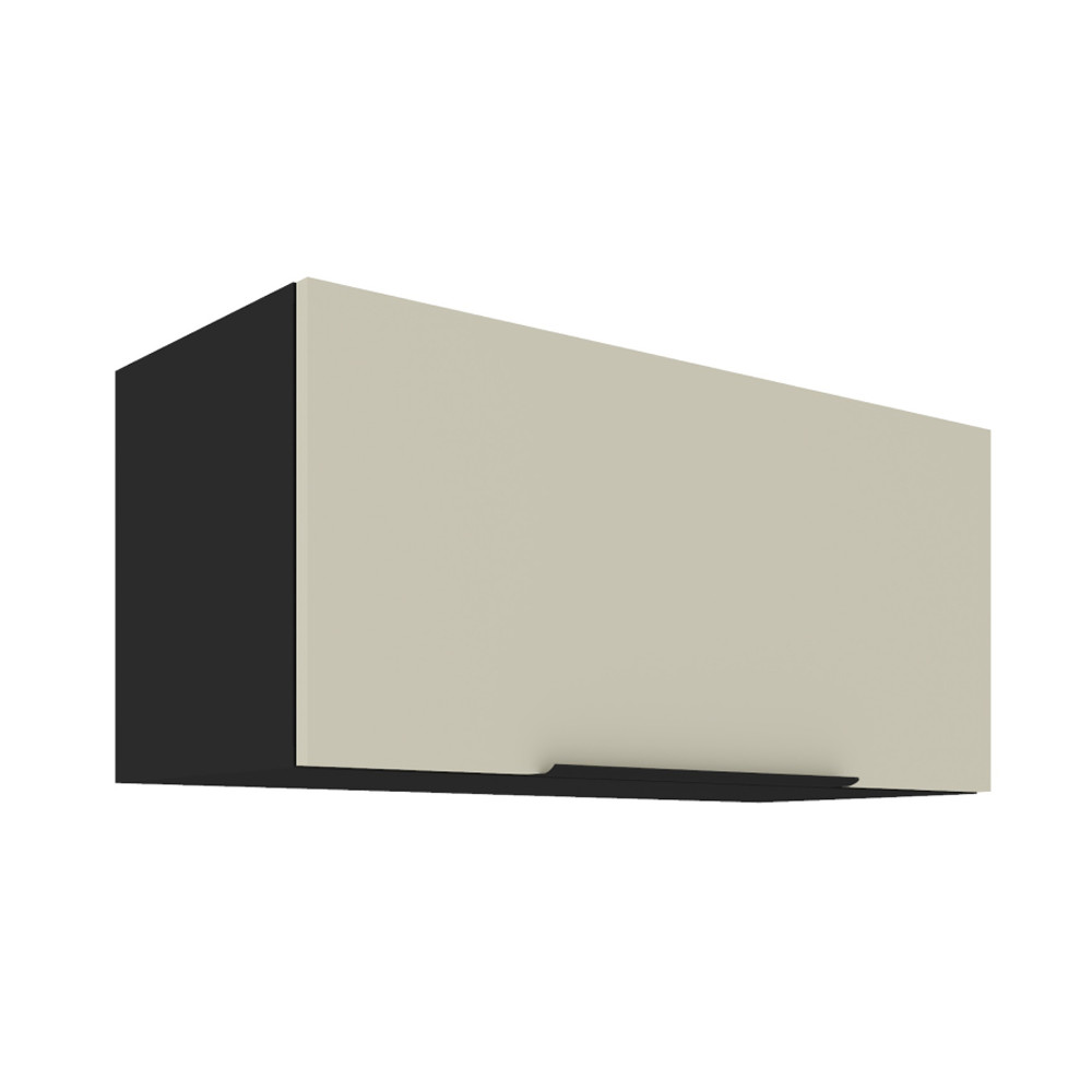 Felső szekrény, kasmír/fekete, ARAKA 80 GU-36 1F (RP)