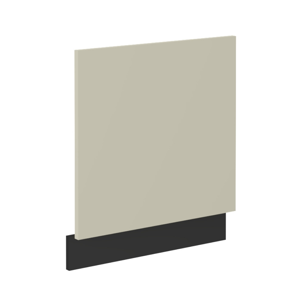 Ajtó mosogatógéphez, kasmír/fekete, ARAKA ZM 570x596 (RP)