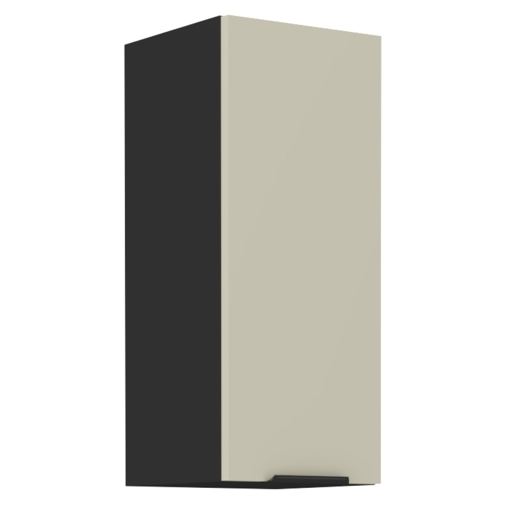 Felső szekrény, kasmír/fekete, ARAKA 30 G-72 1F (RP)