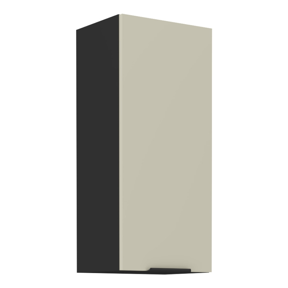 Felső szekrény, kasmír/fekete, ARAKA 40 G-90 1F (RP)