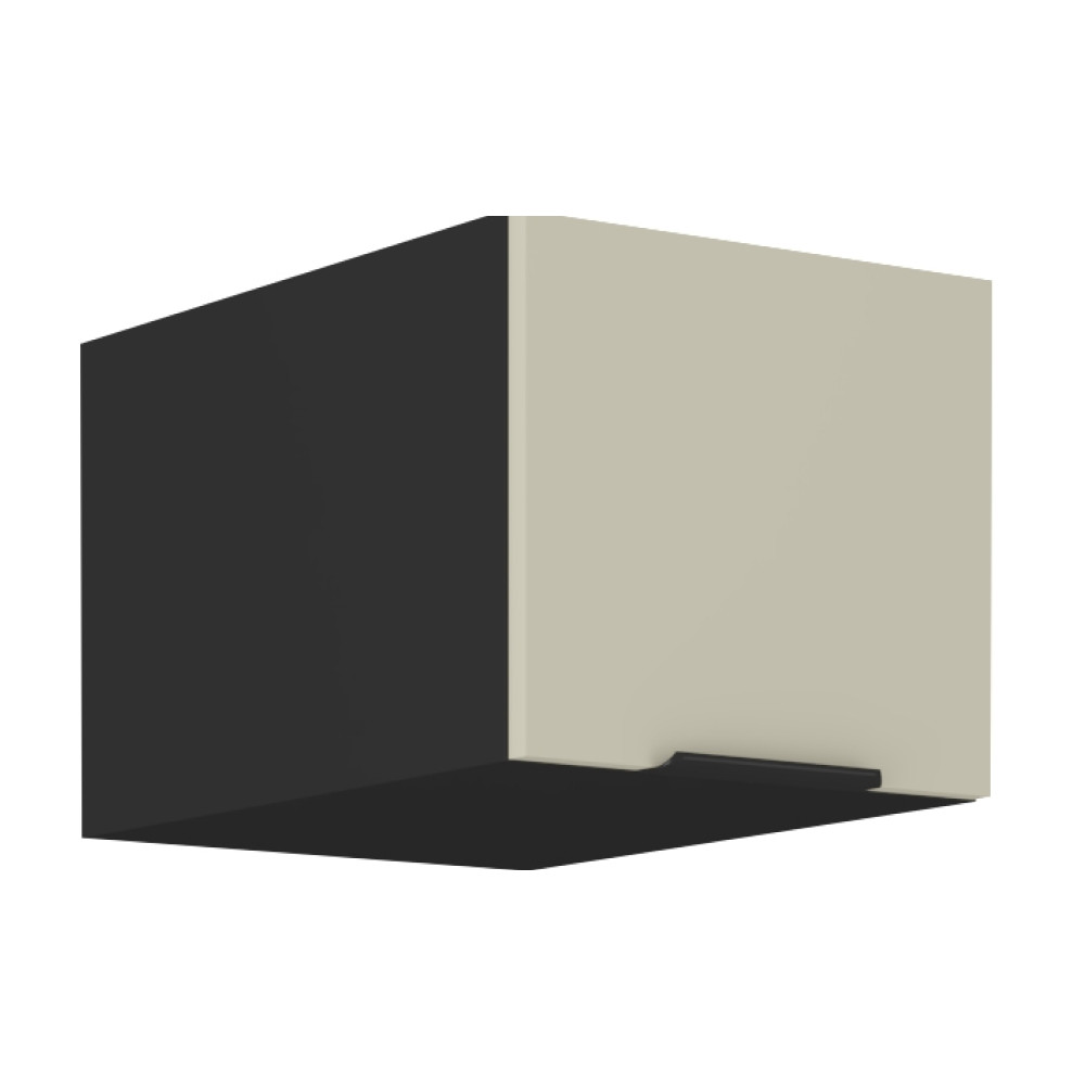 Felső szekrény, kasmír/fekete, ARAKA 40 NAGU-36 1F (RP)