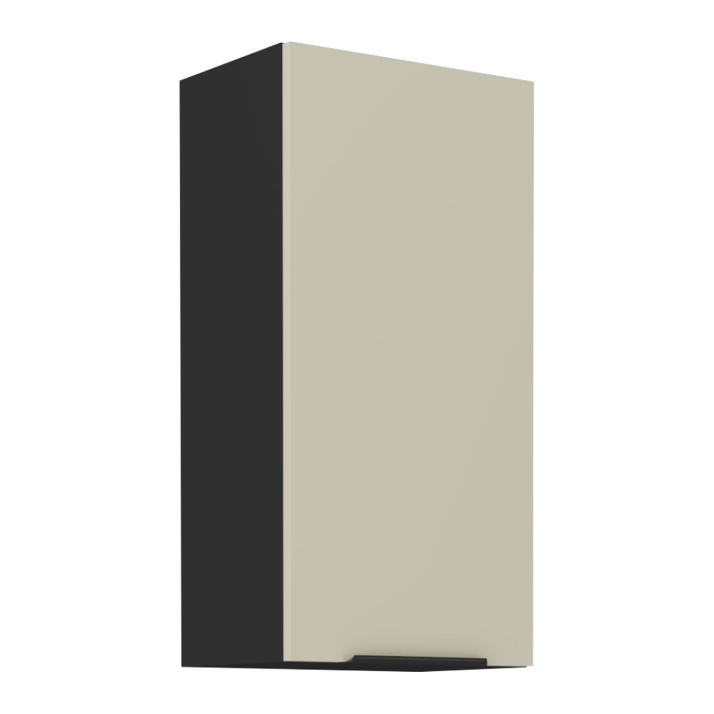 Felső szekrény, kasmír/fekete, ARAKA 45 G-90 1F (RP)