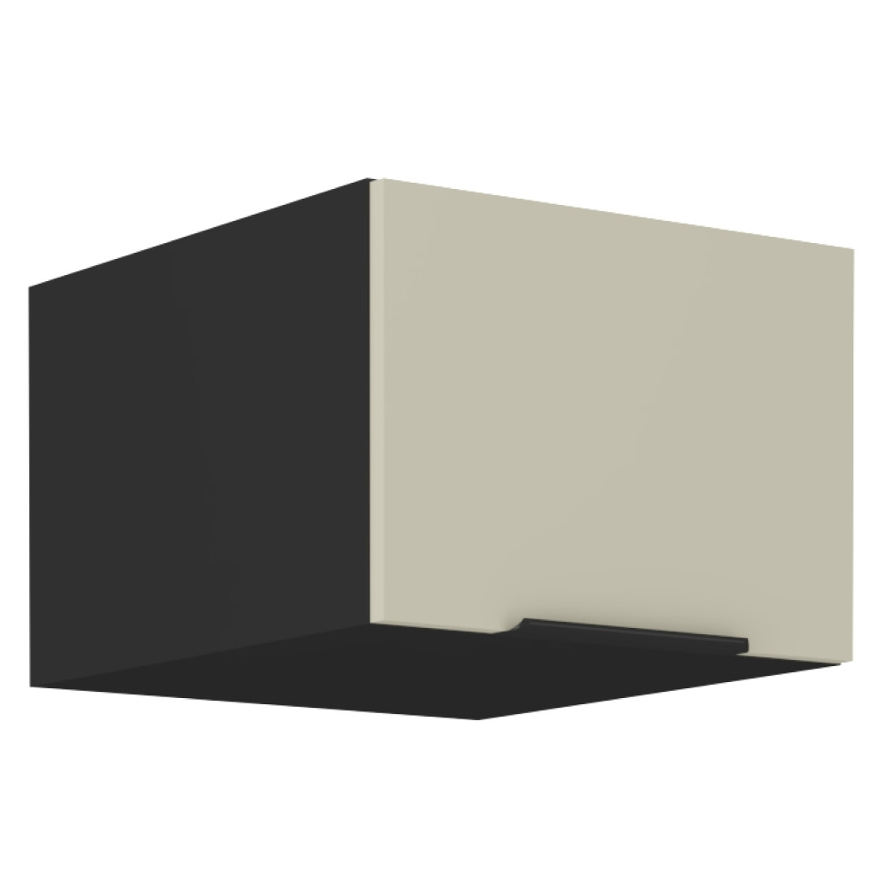 Felső szekrény, kasmír/fekete, ARAKA 50 NAGU-36 1F (RP)