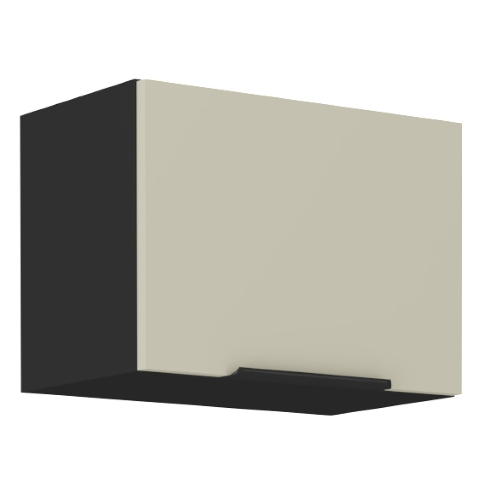 Felső szekrény, kasmír/fekete, ARAKA 50 GU-36 1F (RP)