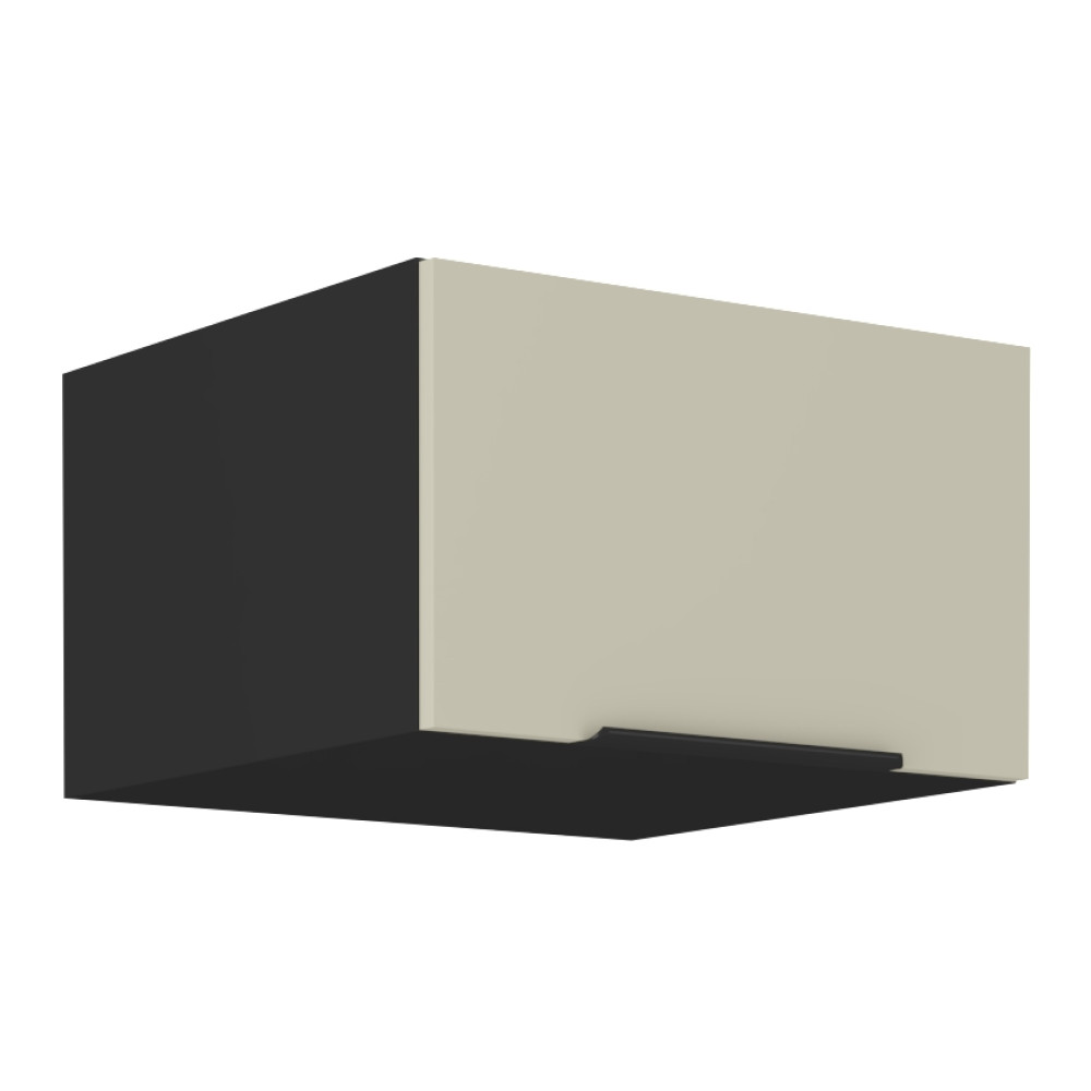 Felső szekrény, kasmír/fekete, ARAKA 60 NAGU-36 1F (RP)