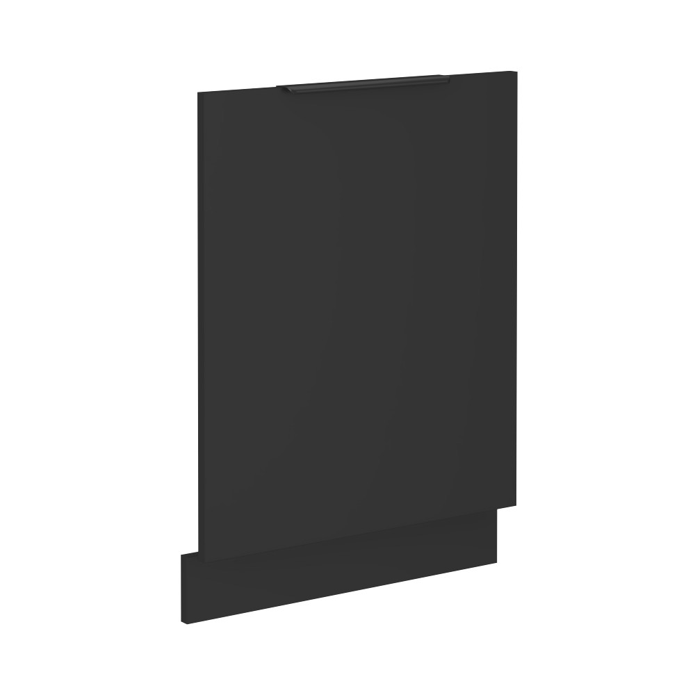 Ajtó mosogatógéphez, fekete, SIBER ZM 713x596 (RP)