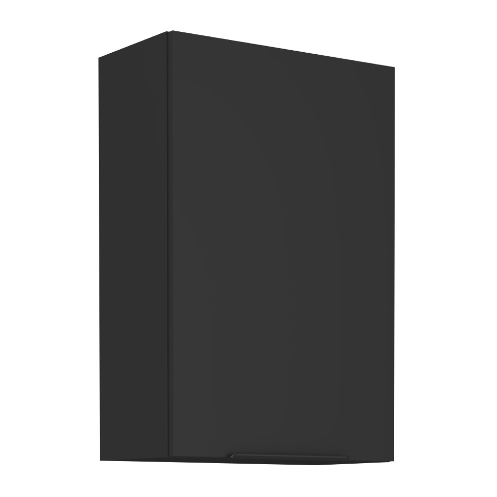 Felső szekrény, fekete, SIBER 60 G-90 1F (RP)