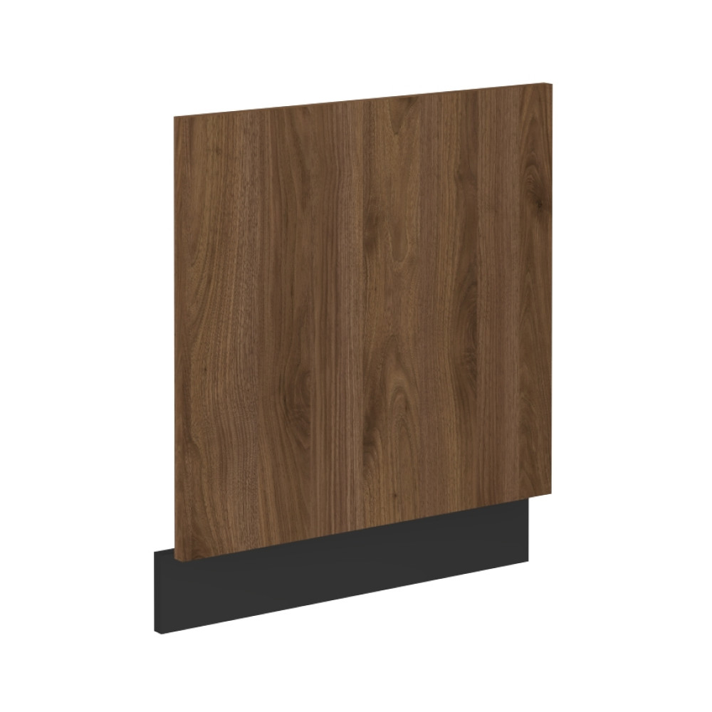 Ajtó mosogatógéphez, okapi dió/fekete, MENZO ZM 570x596 (RP)