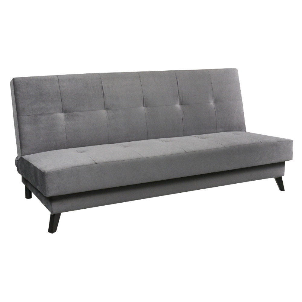 Kihúzható heverő, szürke, SIDE (RP)