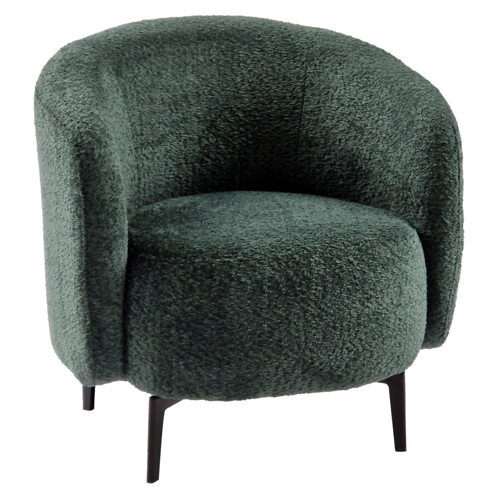 Fotel, zöld/fekete, PRESO (RP)