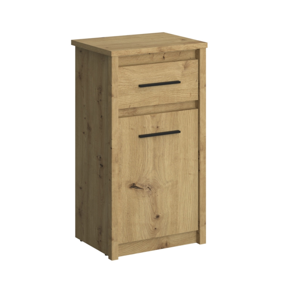 Komód 1D1S, artisan tölgy, AIRON (RP)