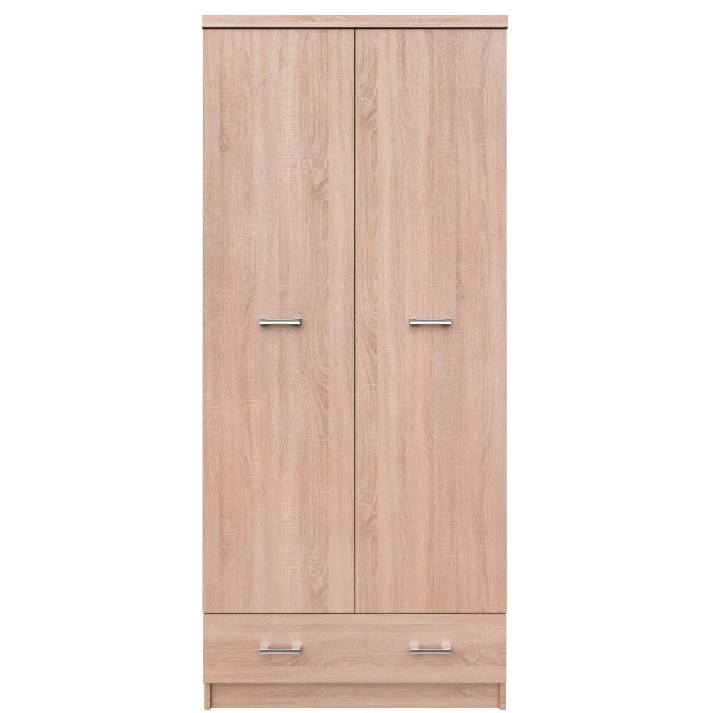 Szekrény 2D1S, sonoma tölgy, TOPTY TYP 30 (RP)