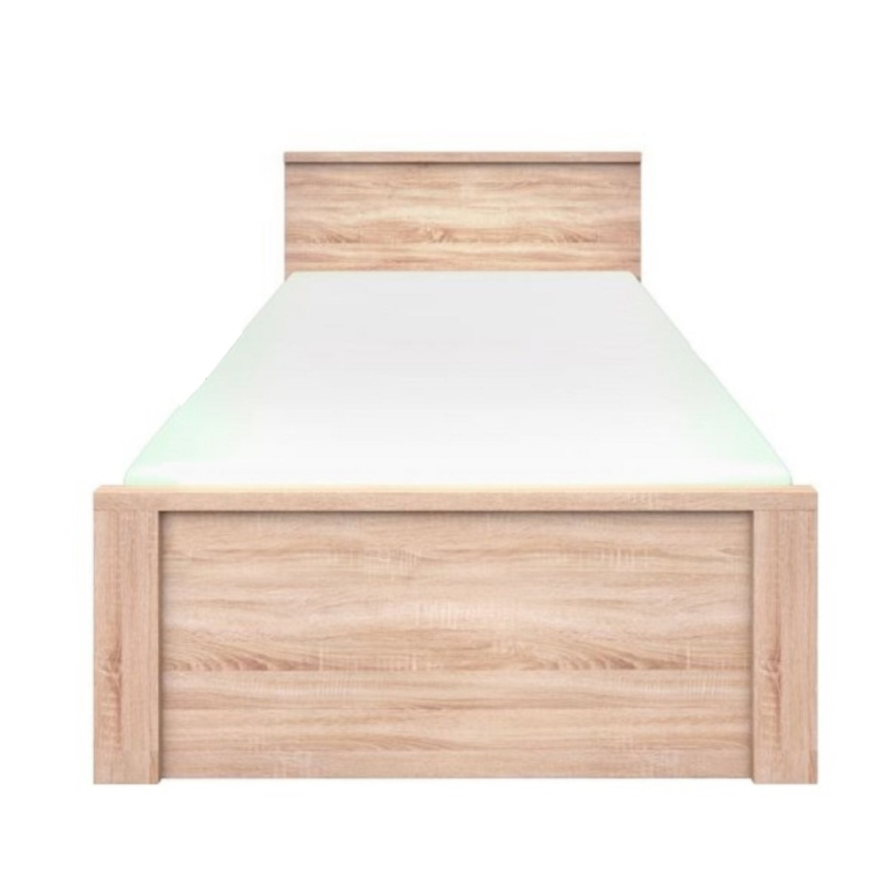 Ágy 120, sonoma tölgy, TOPTY TYP 43 (RP)