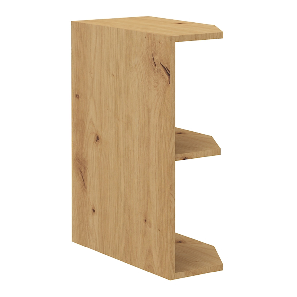 Alsó polcos szekrény, artisan tölgy, LULA 30 D ZAK BB (RP)