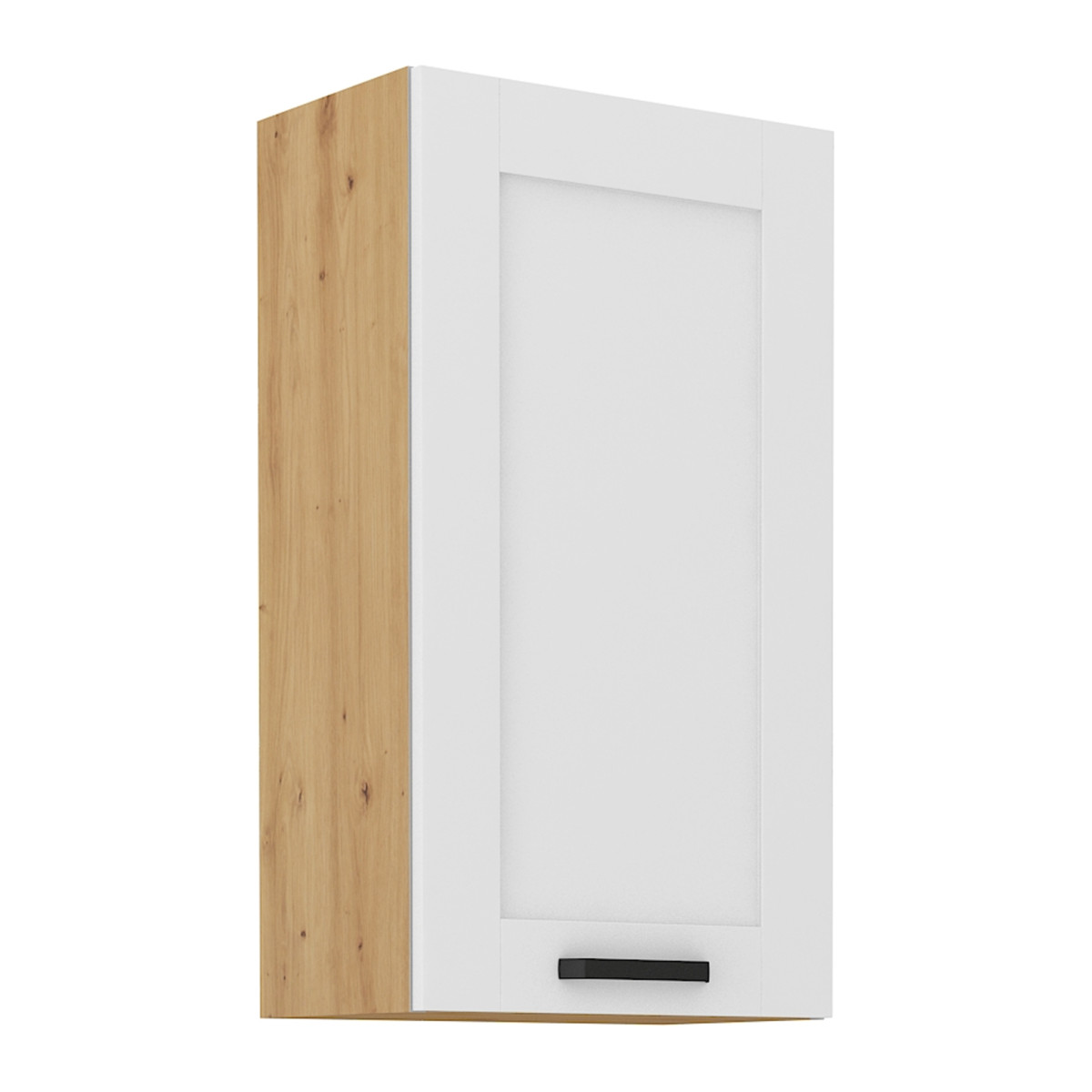 Felső szekrény, fehér/artisan tölgy, LULA 50 G-90 1F (RP)