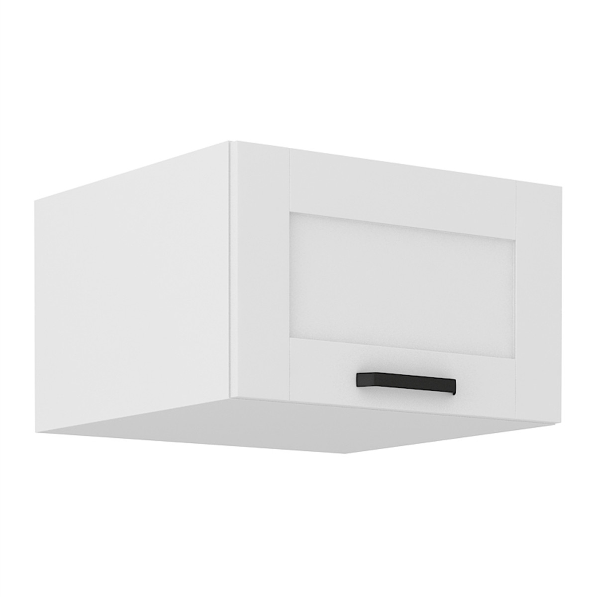 Felső szekrény, fehér, LULA 60 NAGU-36 1F (RP)