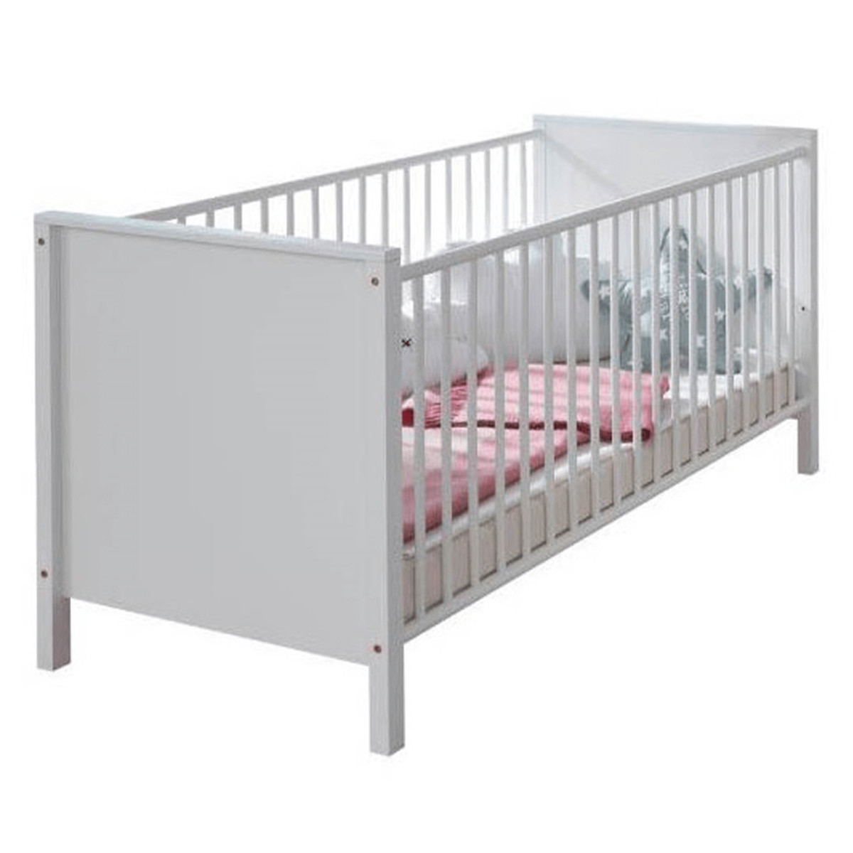 Kiságy, fehér, OLJE (RP)