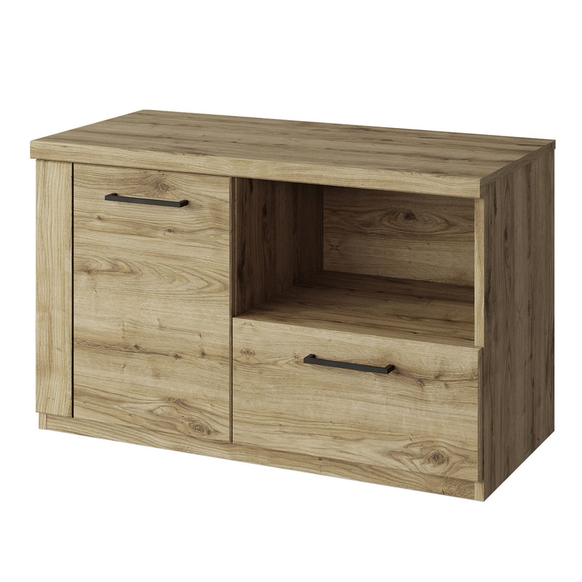 Cipősszekrény 1D1S, navarra tölgy, DORSI (RP)