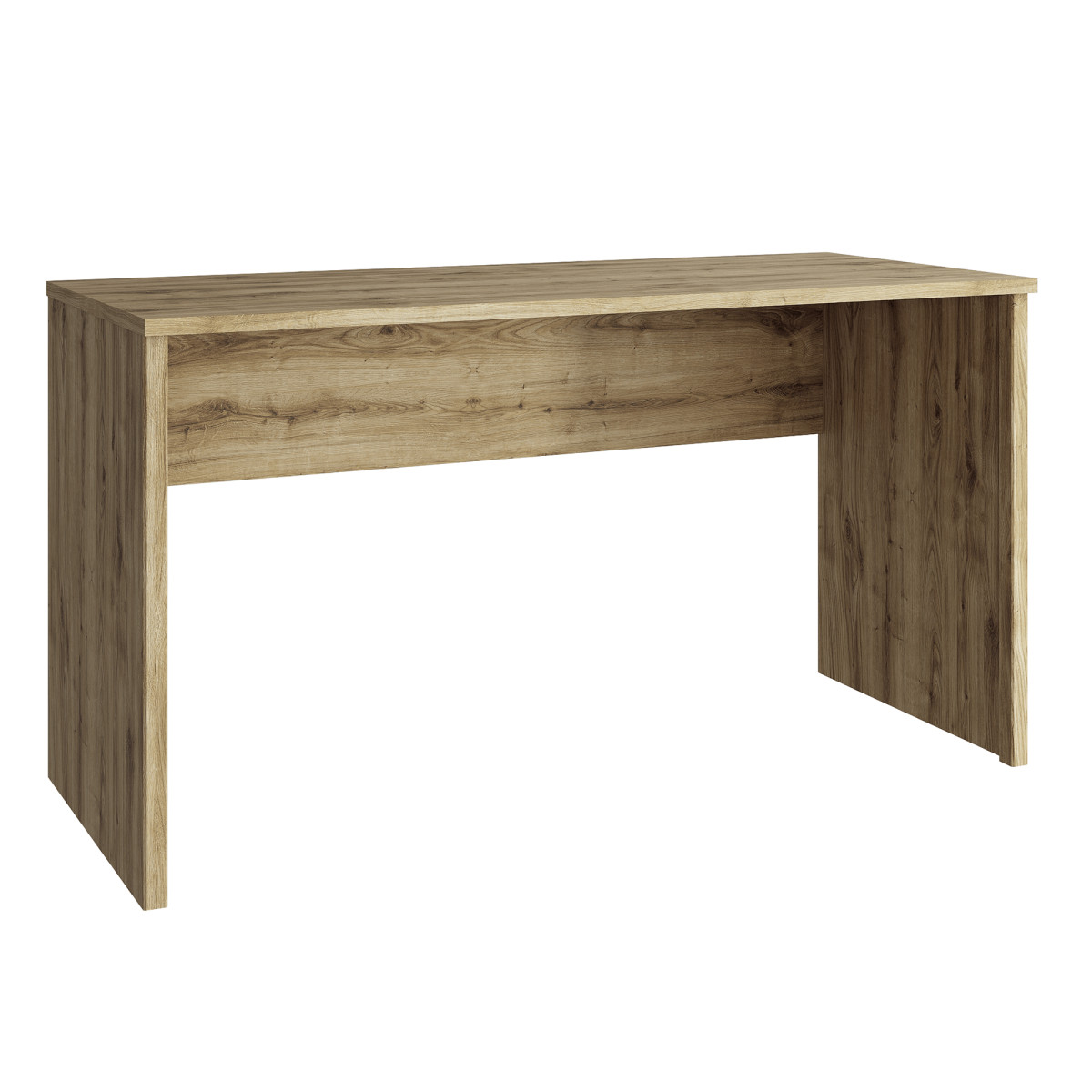 Számítógépasztal 140, navarra tölgy, DORSI (RP)