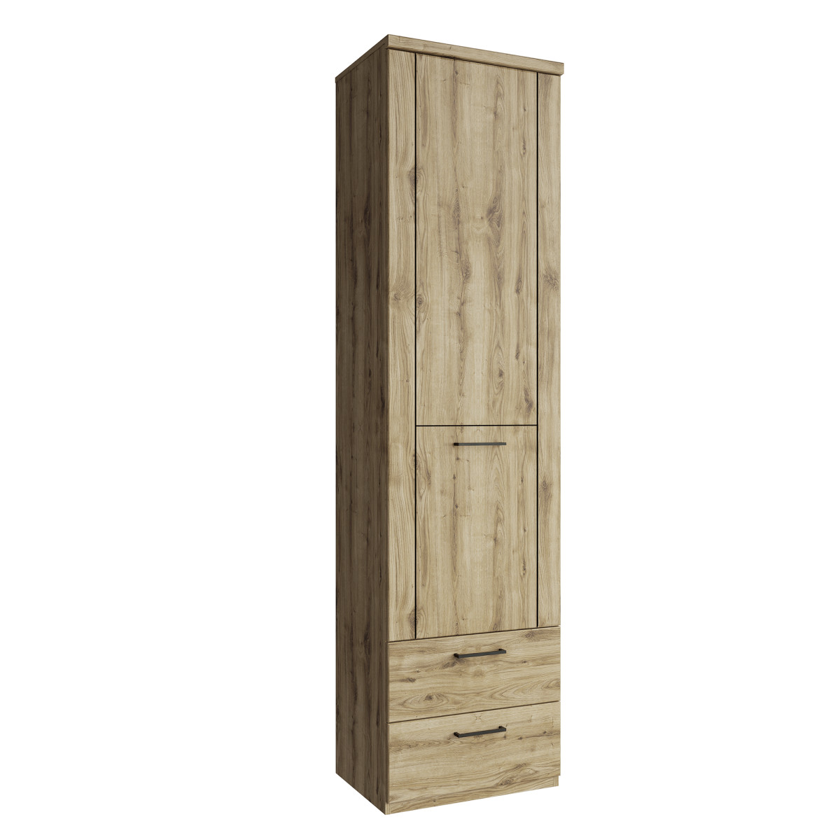 Álló szekrény 1D2S, navarra tölgy, DORSI (RP)