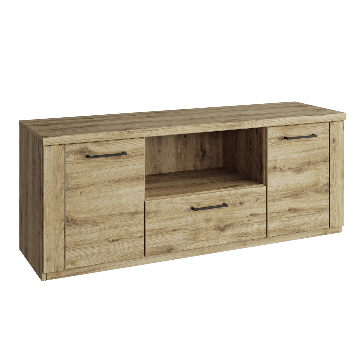 TV asztal 2D1S/135, navarra tölgy, DORSI (RP)