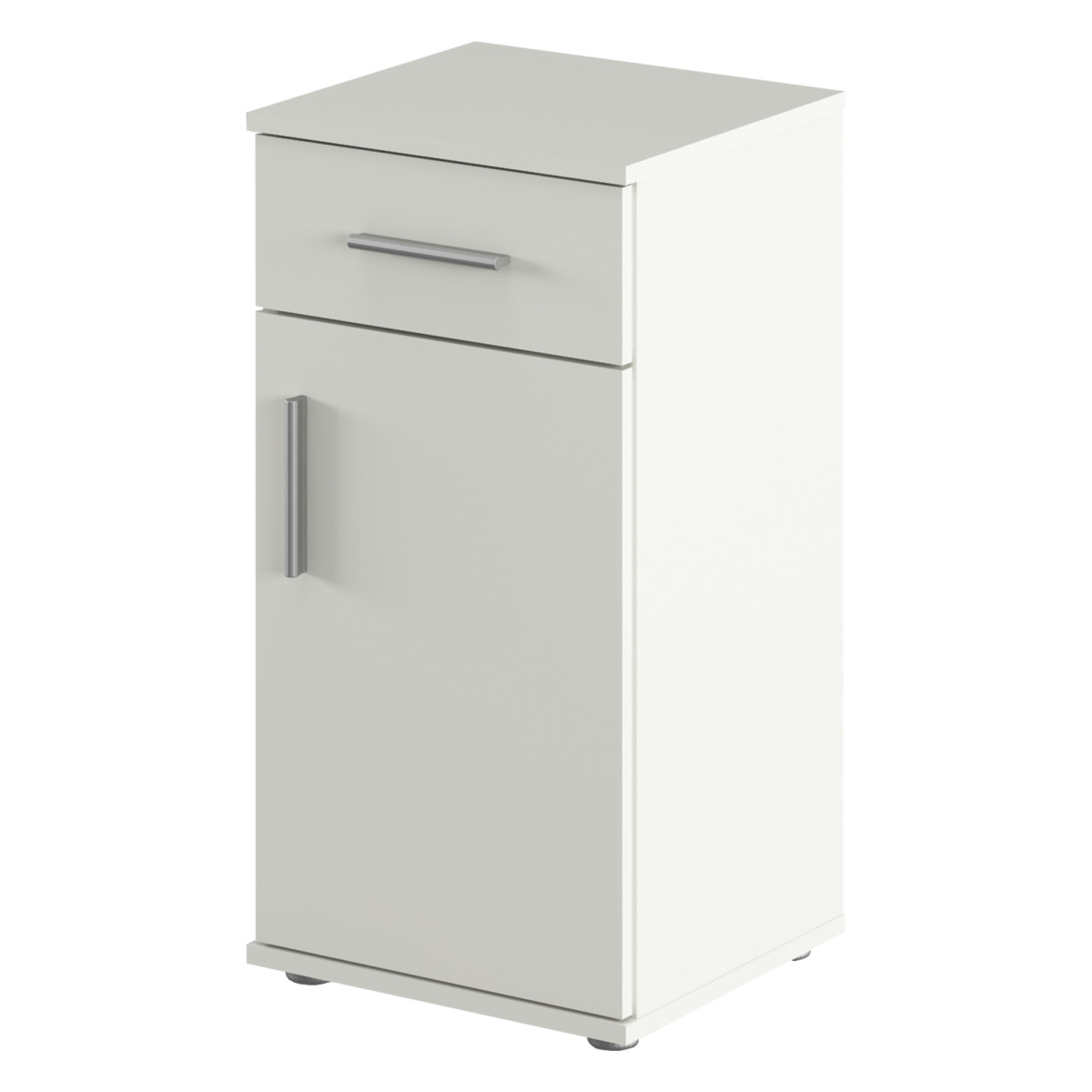 Alsó szekrény, matt fehér, LESSY NEW 03 (RP)