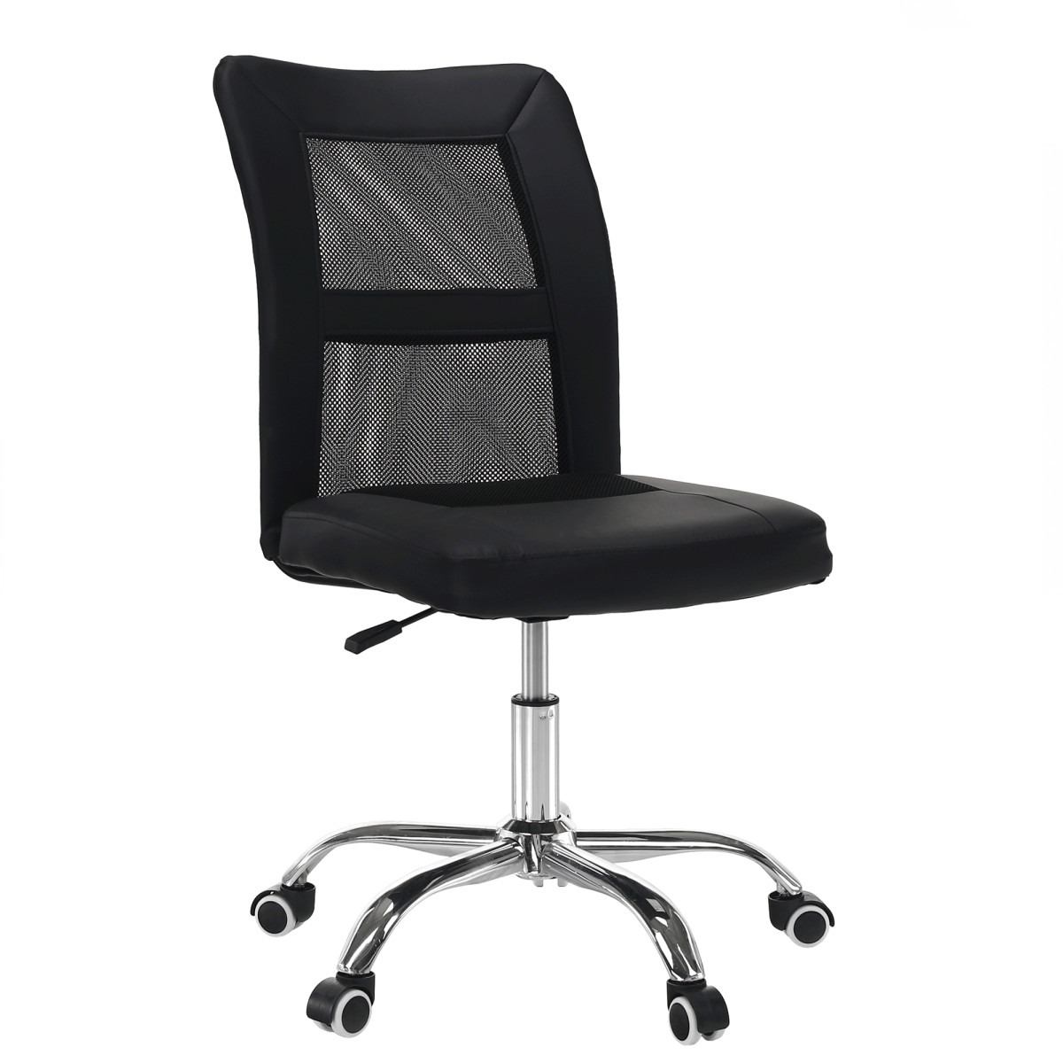 Irodai fotel, fekete/króm, IDOR 2 NEW (RP)