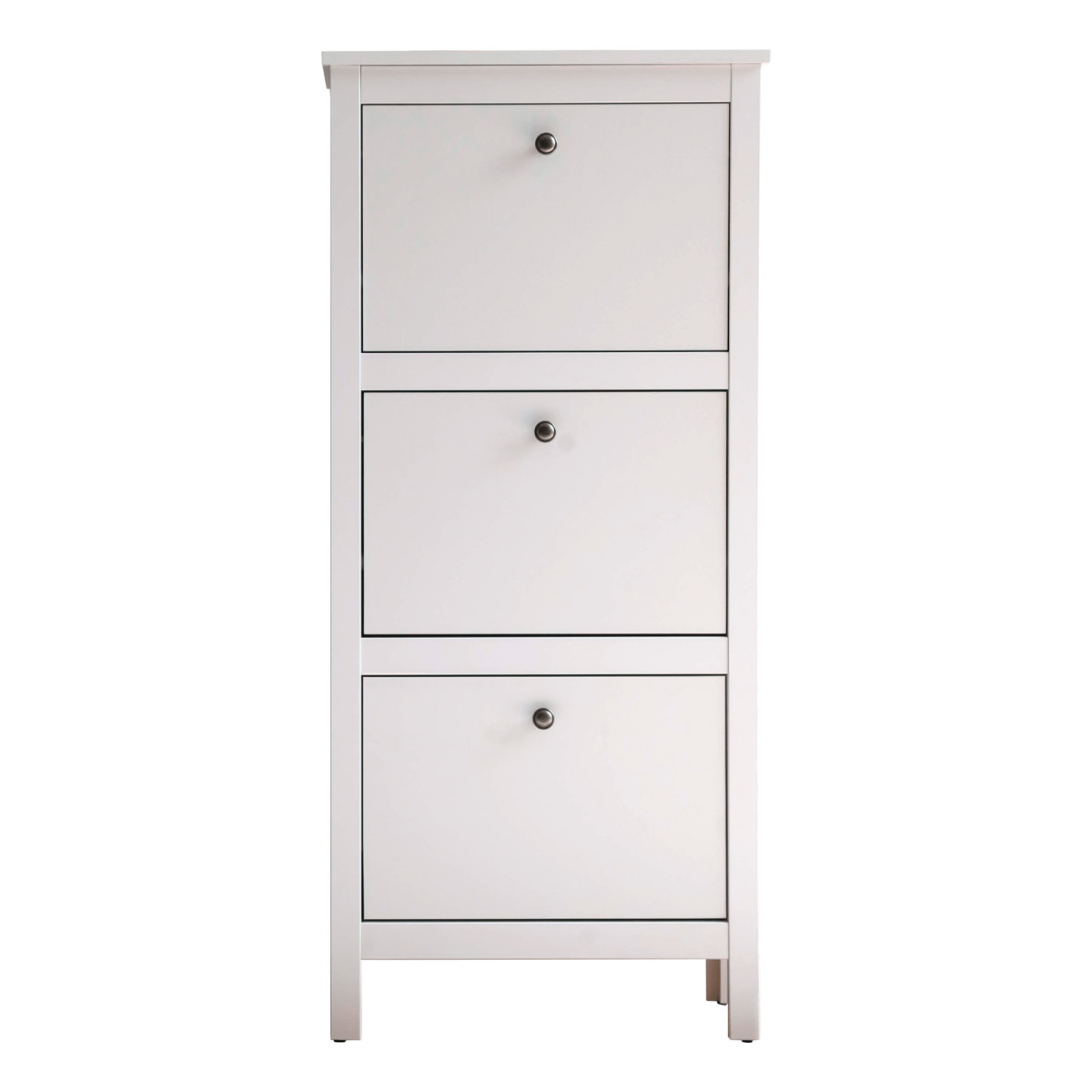 Cipősszekrény 3K, fehér, OLJE (RP)