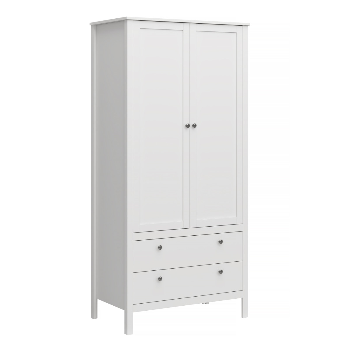 Szekrény 2D2S, fehér, OLJE (RP)