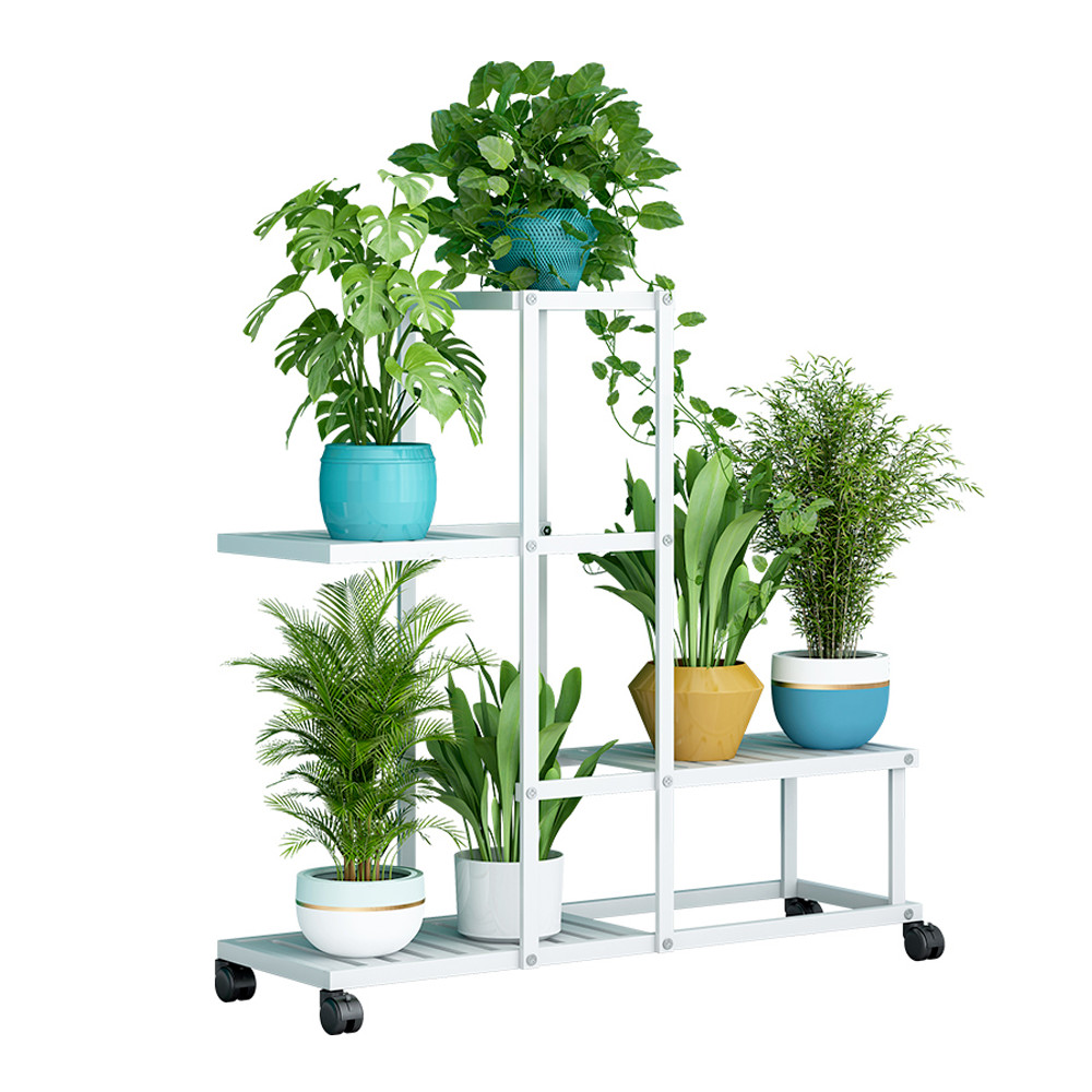 Többfunkciós polcállvány, fehér, MAVERO (RP)