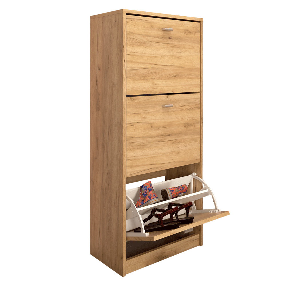 Háromrészes cipősszekrény, artisan, VIVAT NEW TYP 2 (RP)