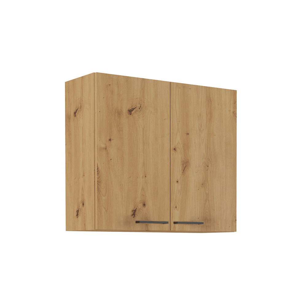Felső szekrény, artisan tölgy, MONRO 80 G-72 2F (RP)
