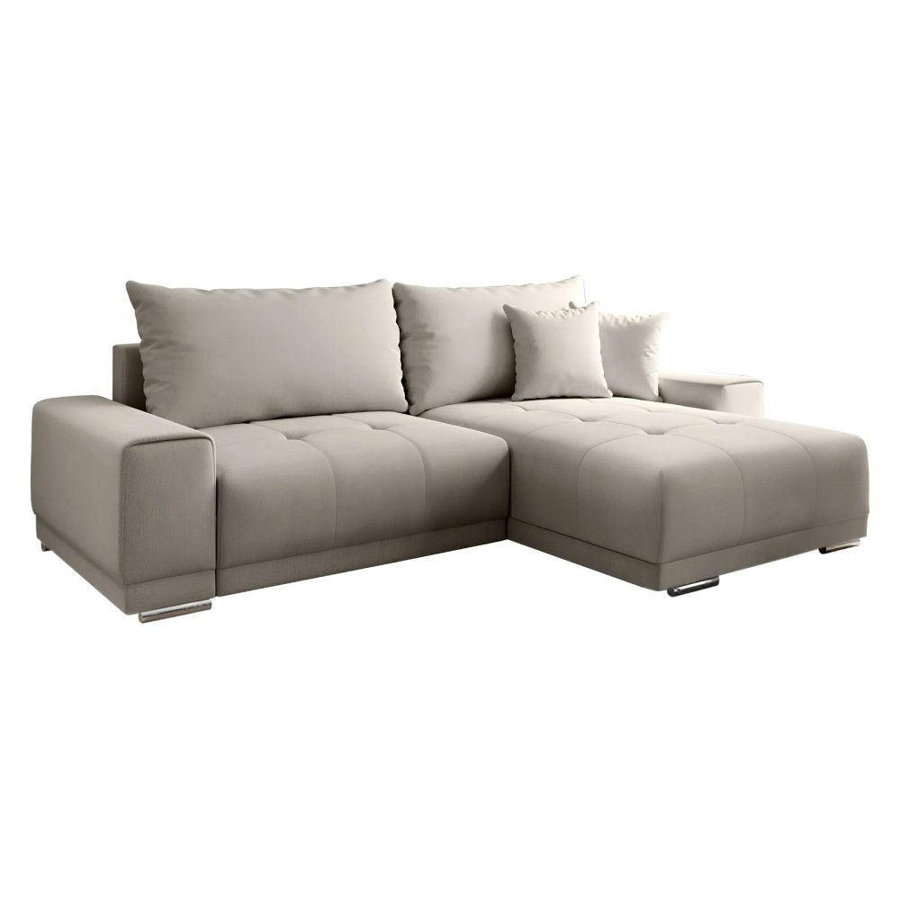 Univerzális ülőgarnitúra, szürkésbézs Taupe, KEVAN (RP)