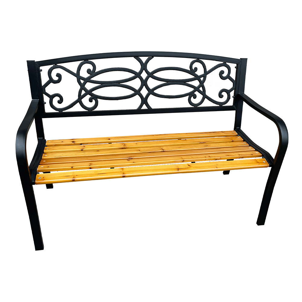 Kerti pad, fekete/természetes, ROTINA NEW (RP)